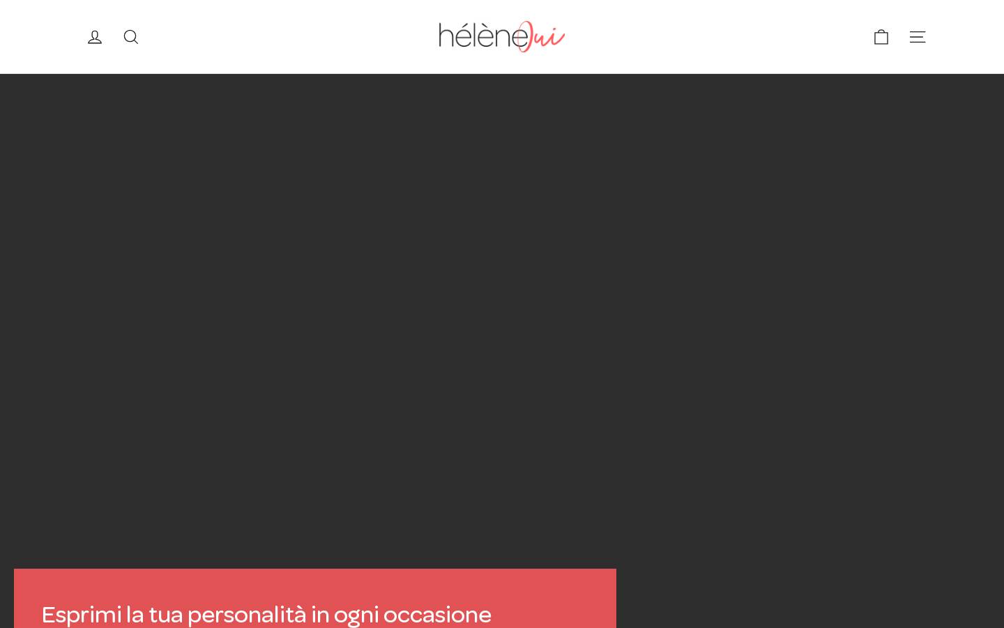 Heleneoui homepage screenshot