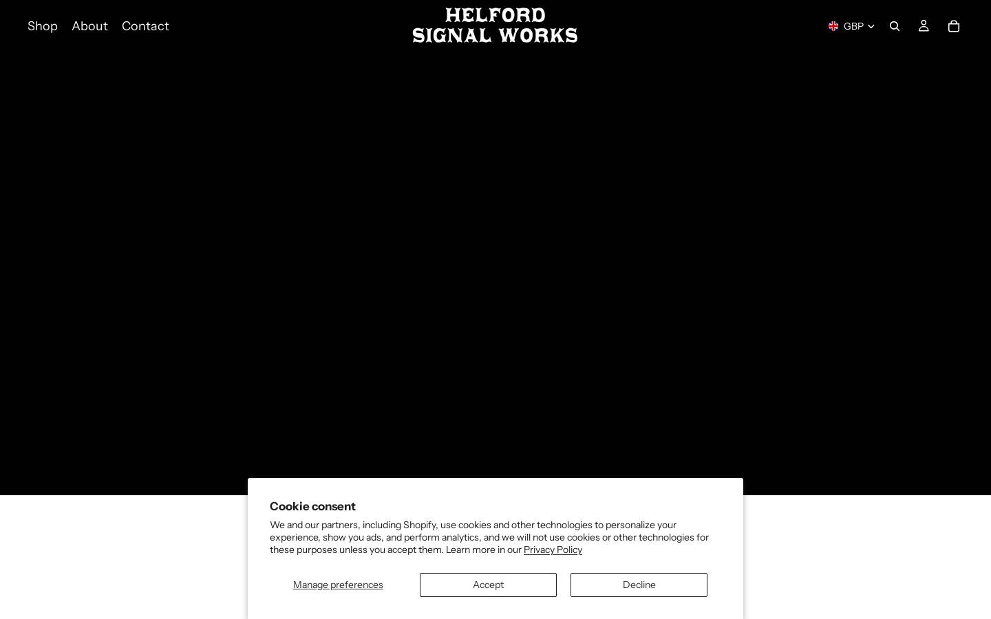helfordsignalworks.com homepage screenshot