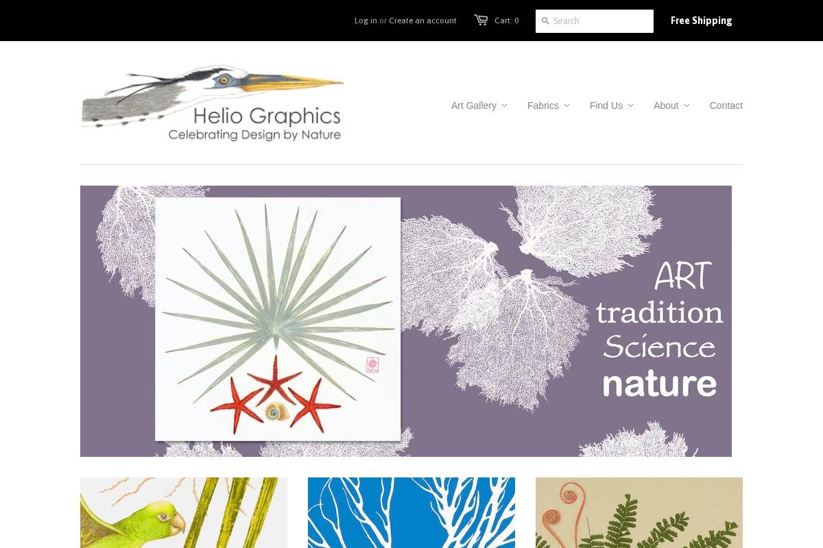 heliographics.com homepage screenshot