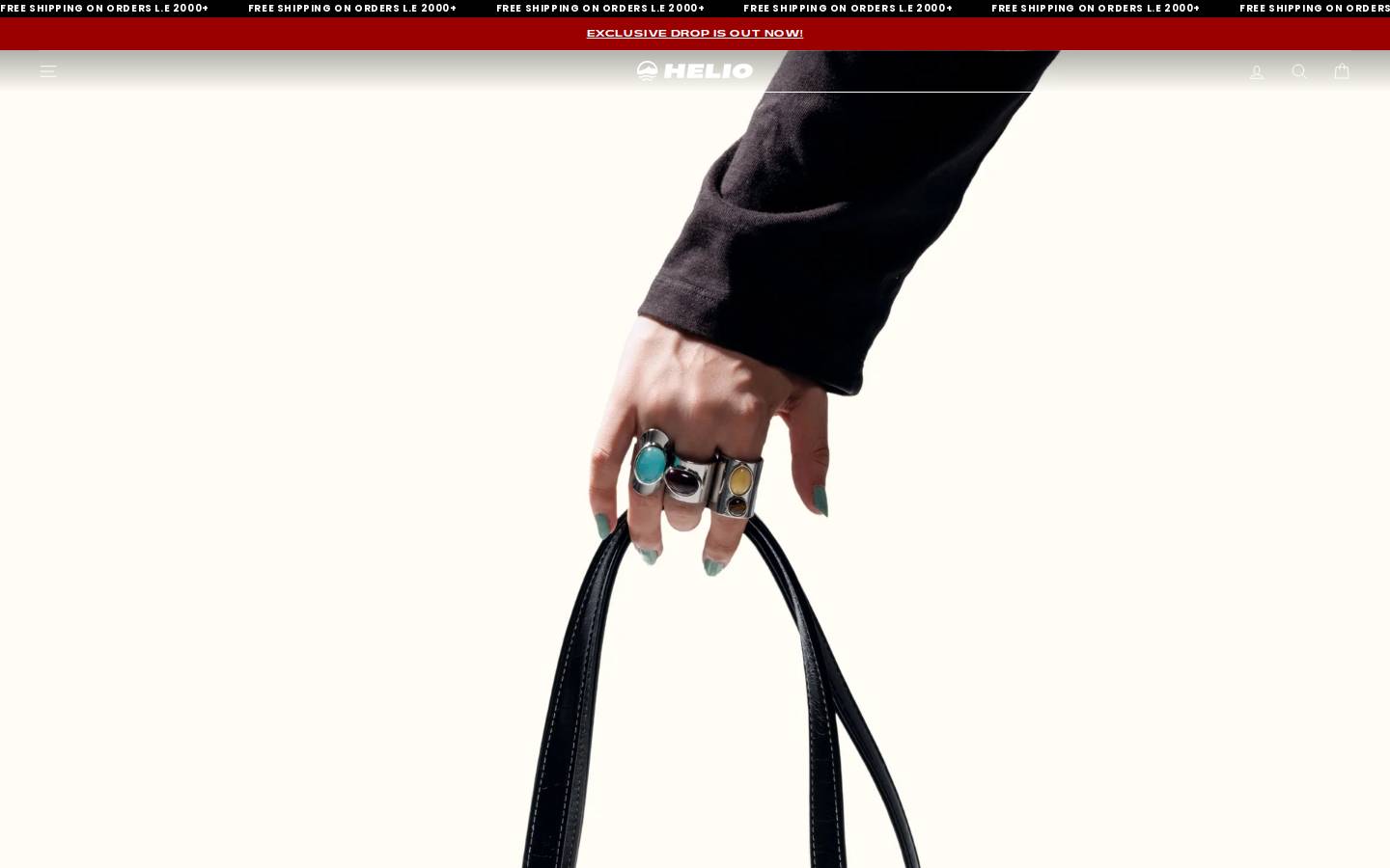 heliostreetwear.com homepage screenshot
