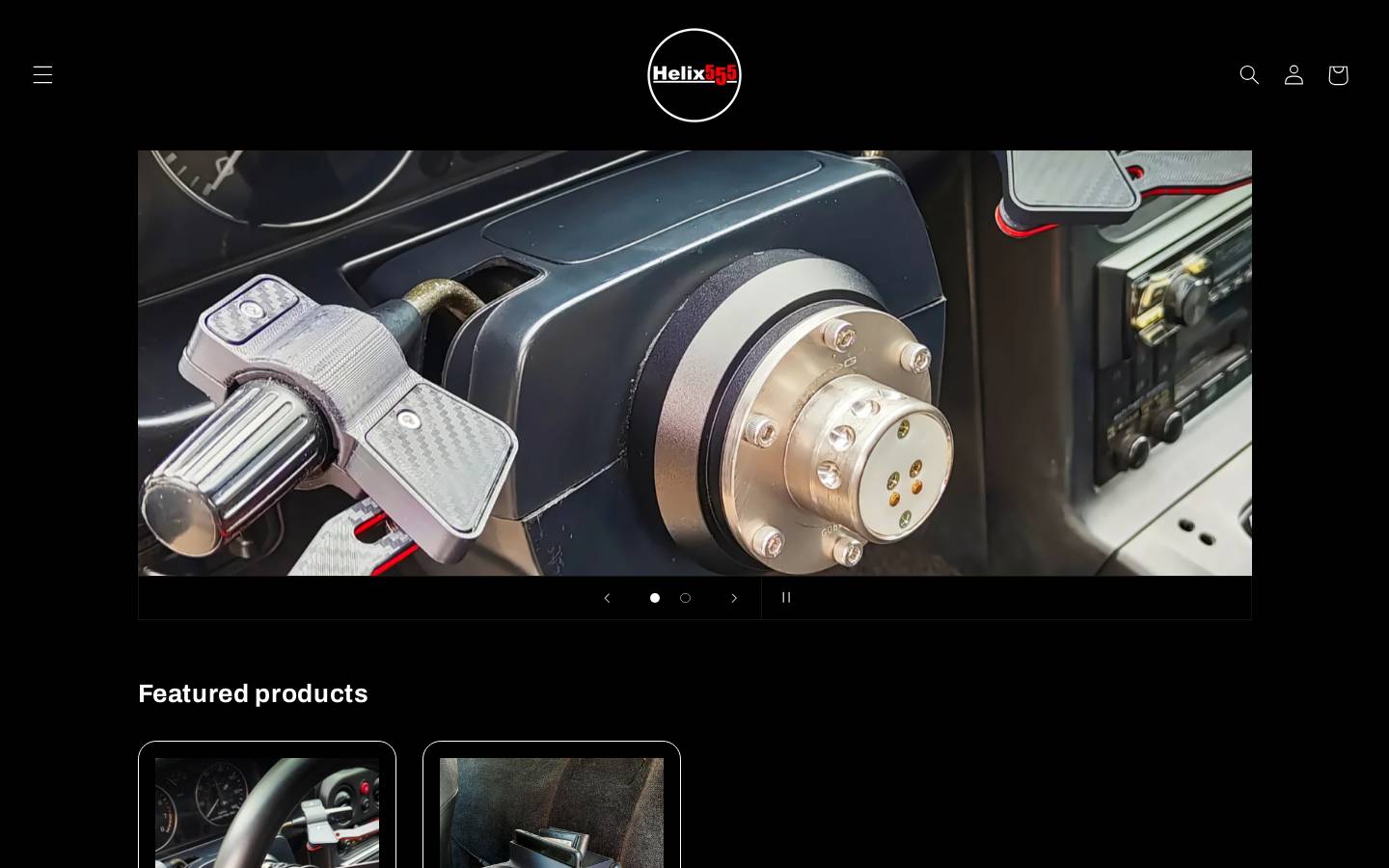 helix555.com homepage screenshot
