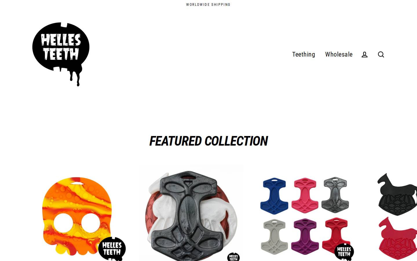 hellesteeth.com homepage screenshot