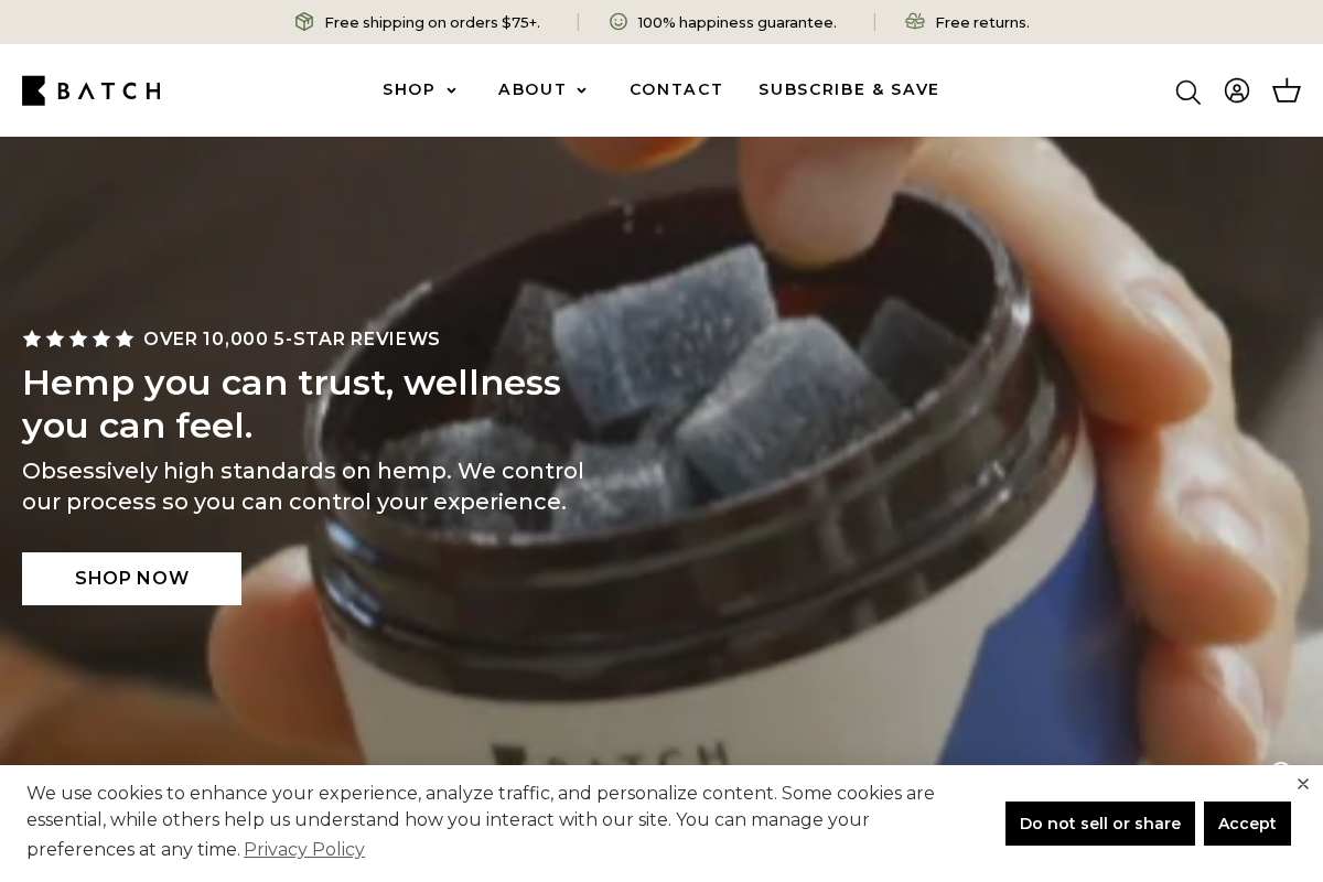 helllobatch.com homepage screenshot