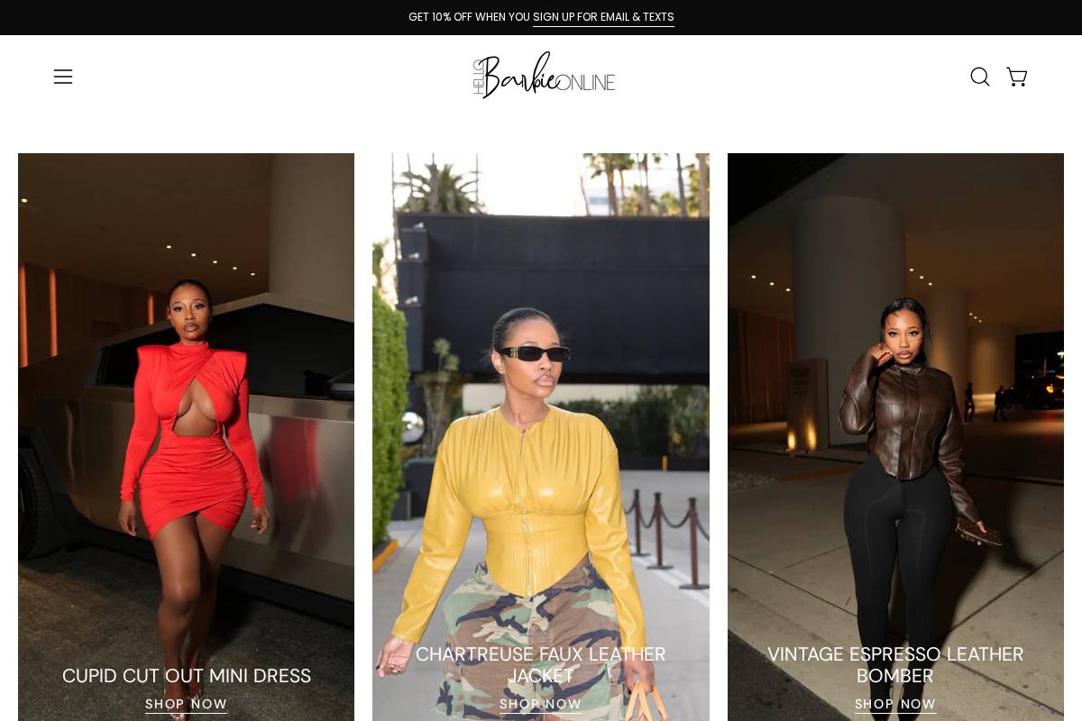 hellobarbieonline.com homepage screenshot