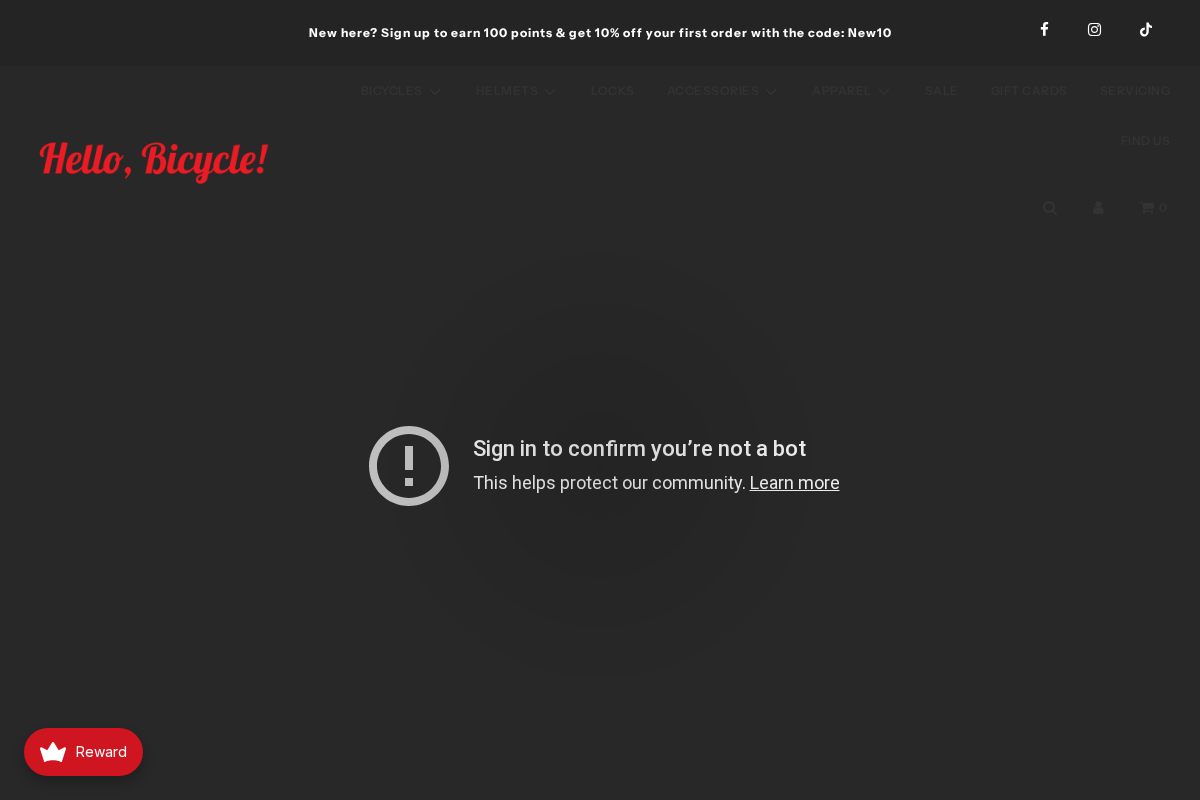 hellobicycle.com homepage screenshot