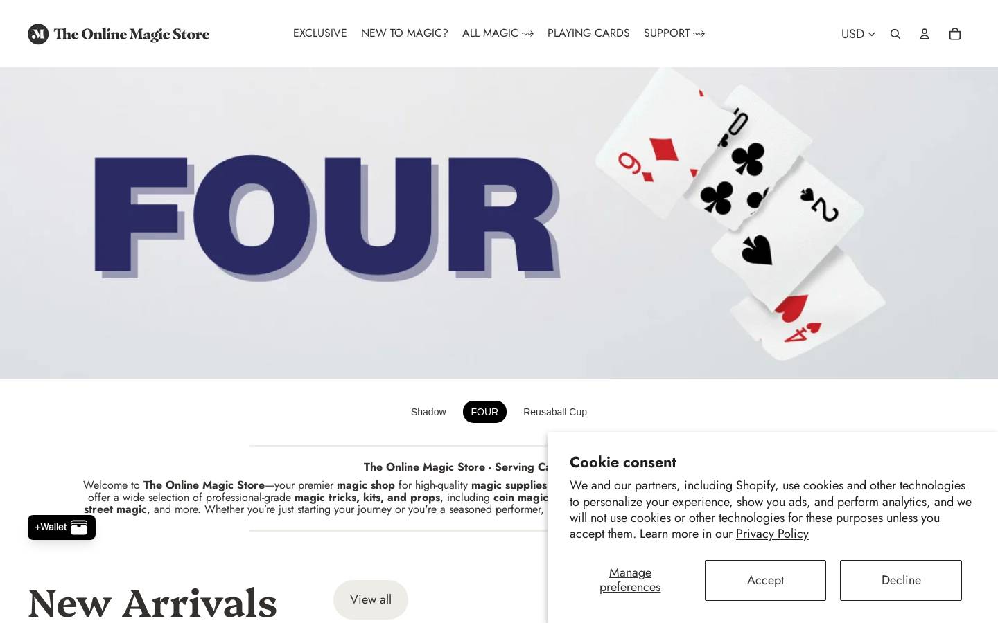 hellomagic.ca homepage screenshot