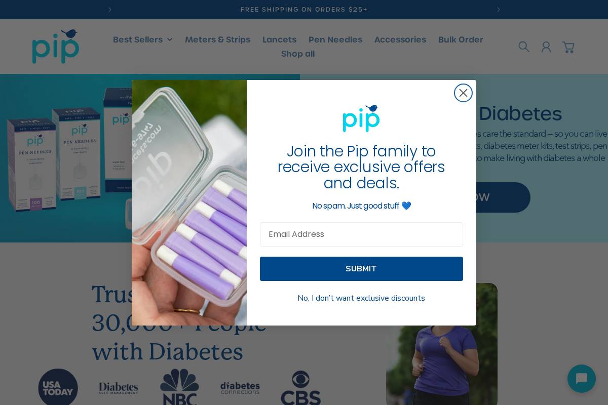 hellopip.com homepage screenshot