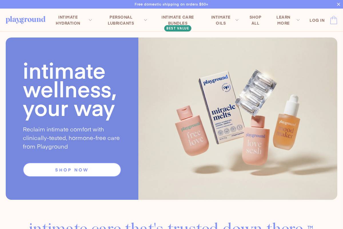 helloplayground.com homepage screenshot