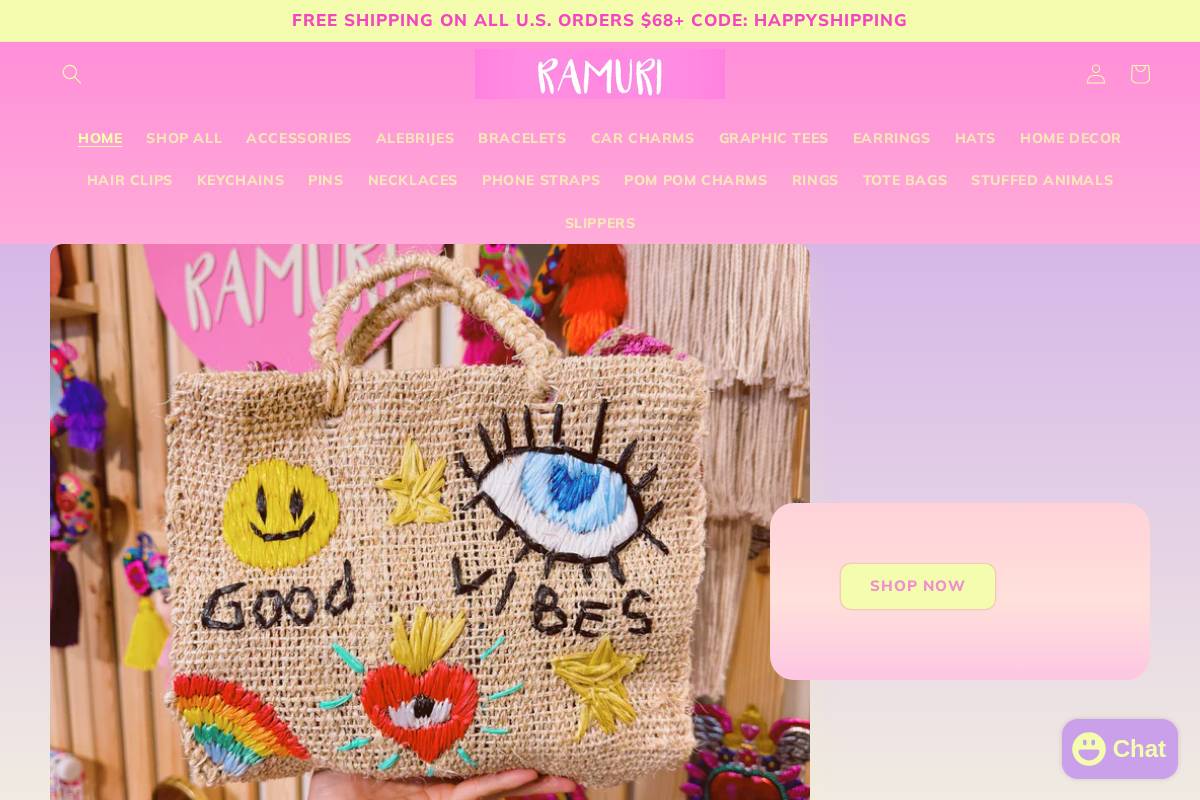 helloramuri.com homepage screenshot