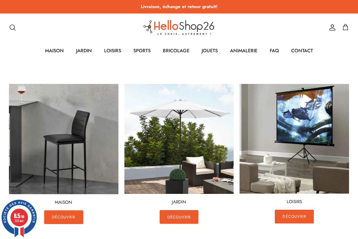 helloshop26.fr homepage screenshot