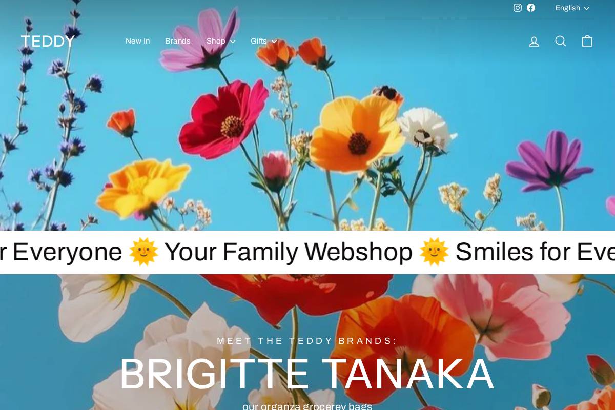 helloteddy.be homepage screenshot