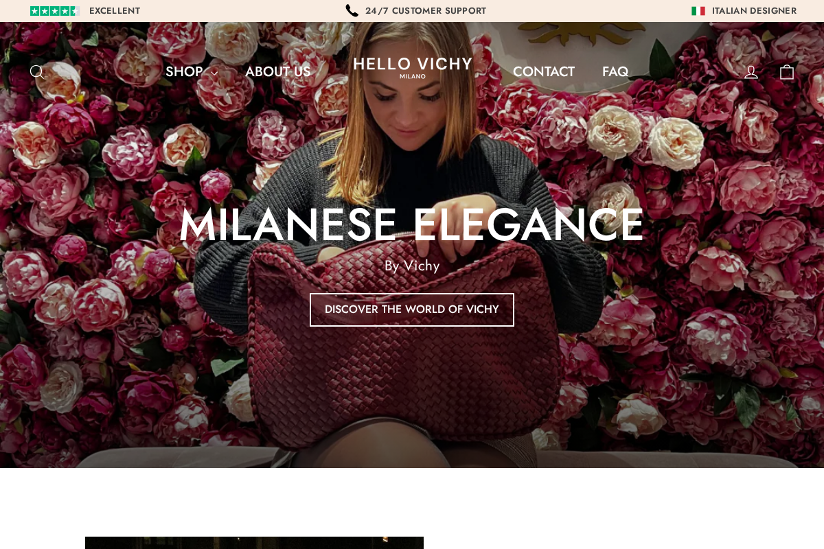 Hello Vichy homepage screenshot