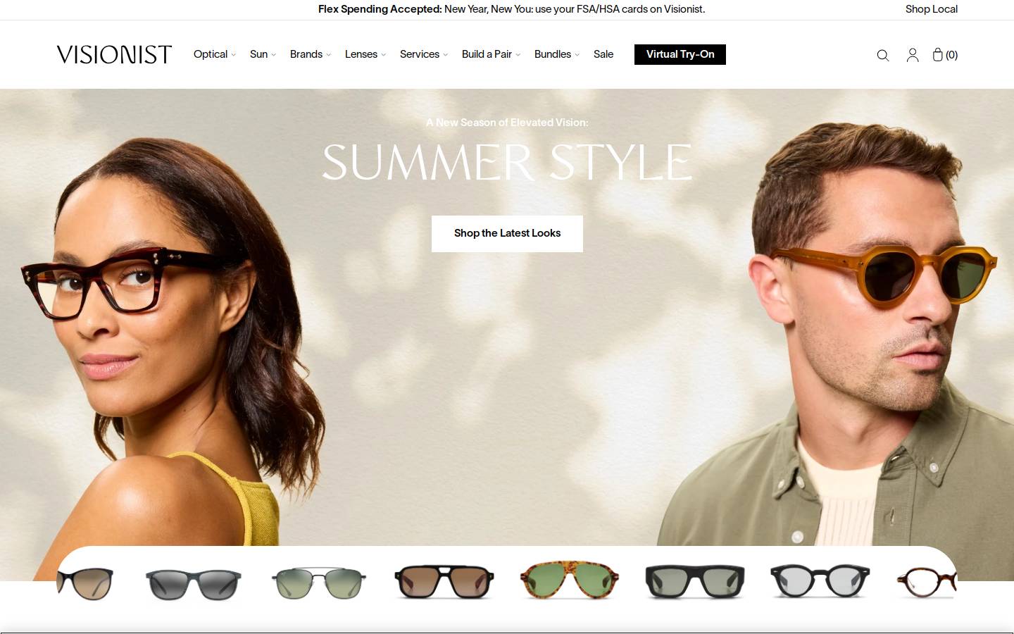 hellovisionist.com homepage screenshot