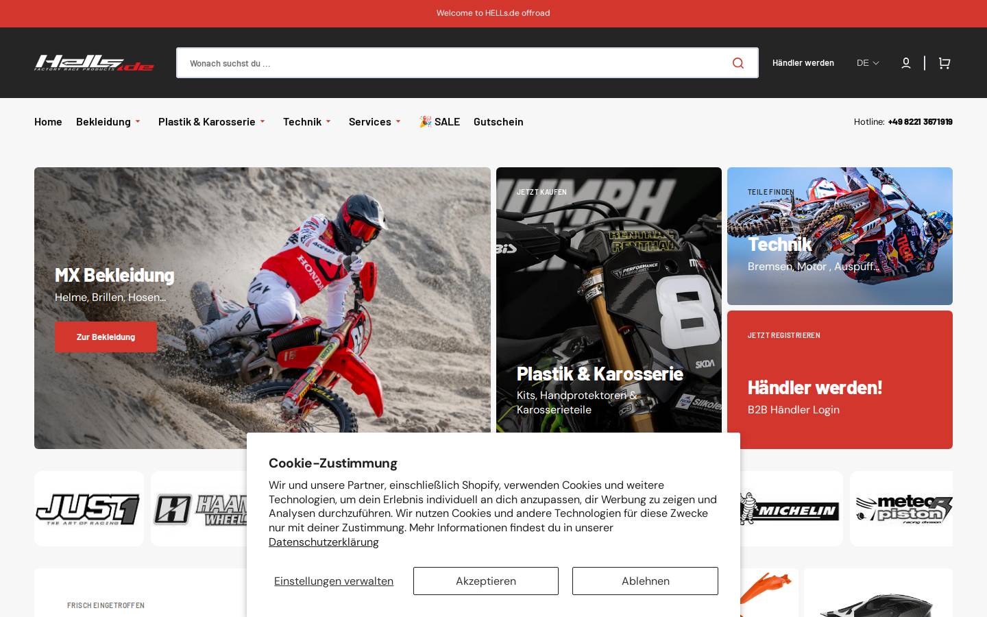 hells.de homepage screenshot