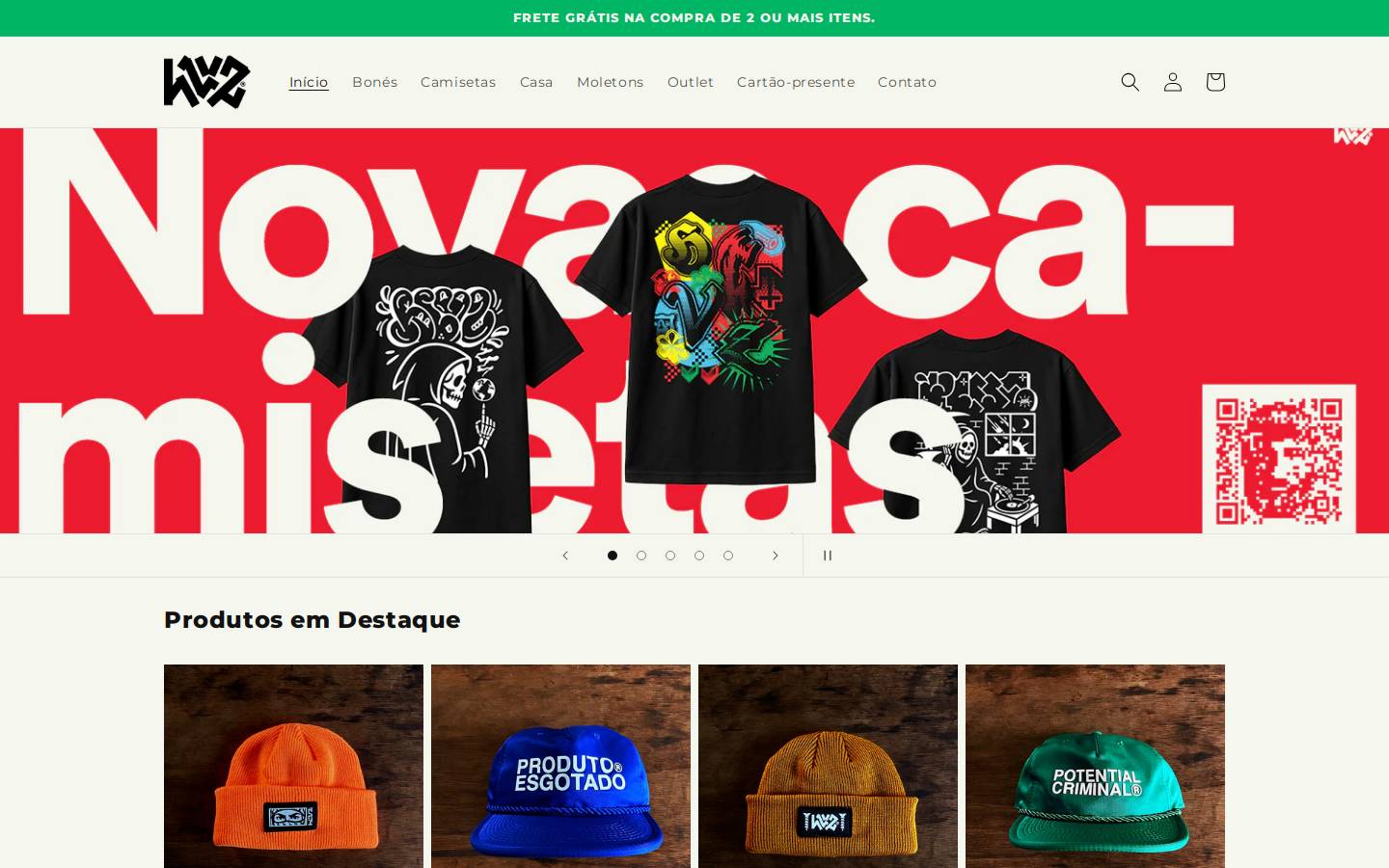 hellshop.com.br homepage screenshot