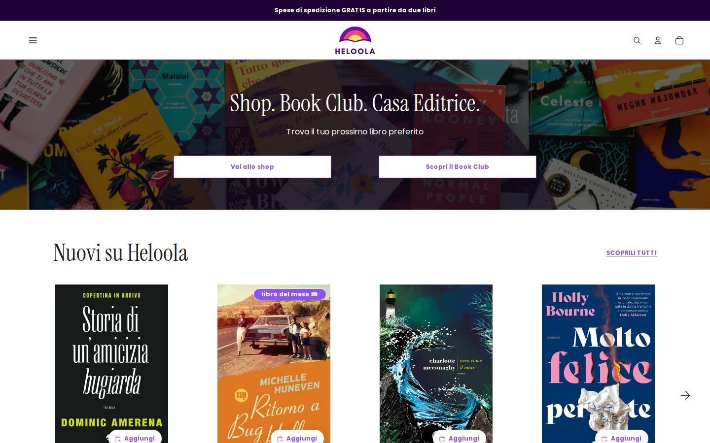 Heloola homepage screenshot