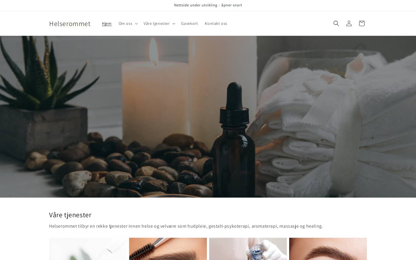 helserommet.no homepage screenshot