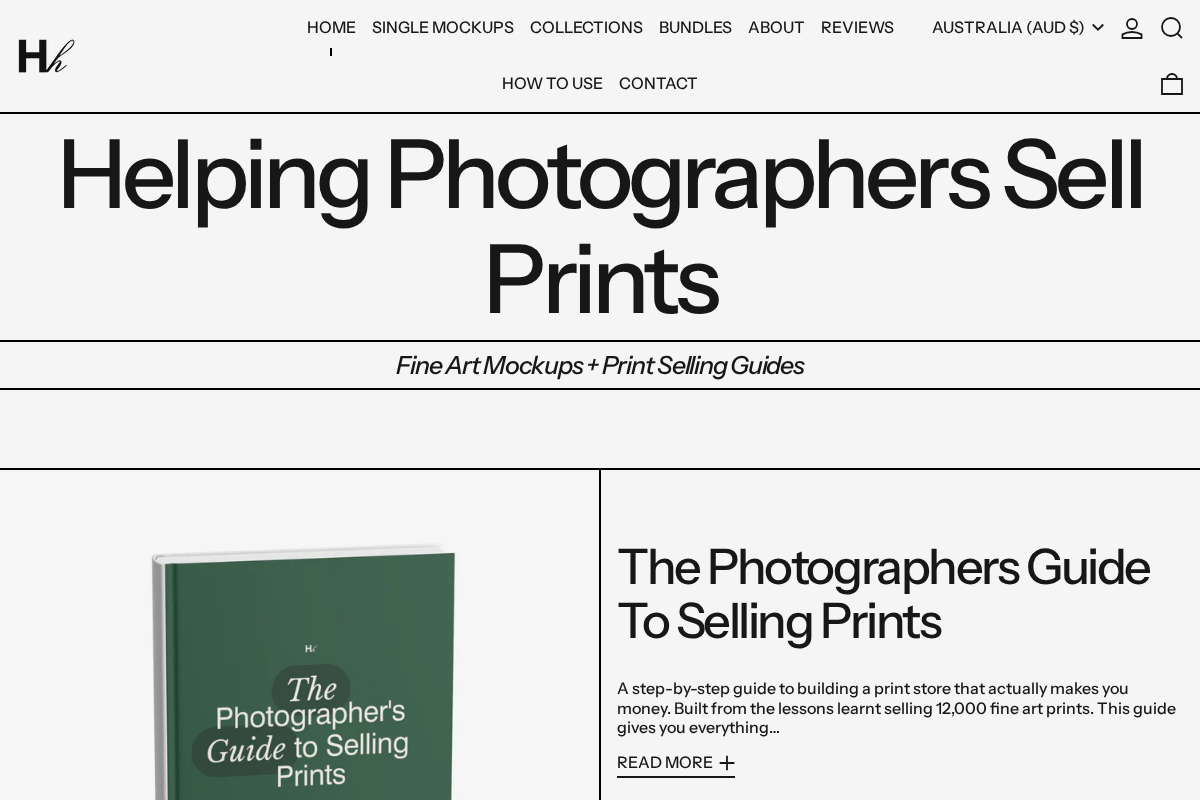 Helsinki House Studios homepage screenshot