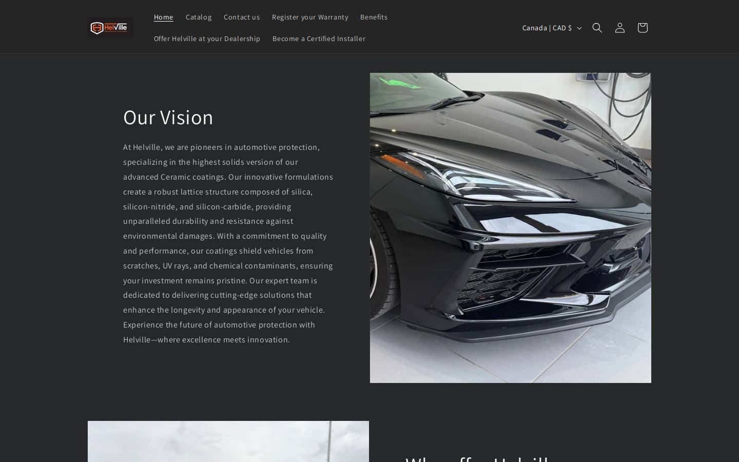 helville.com homepage screenshot