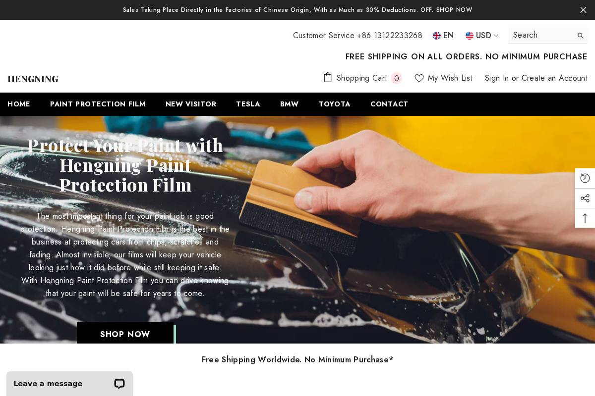 hengningppf.com homepage screenshot