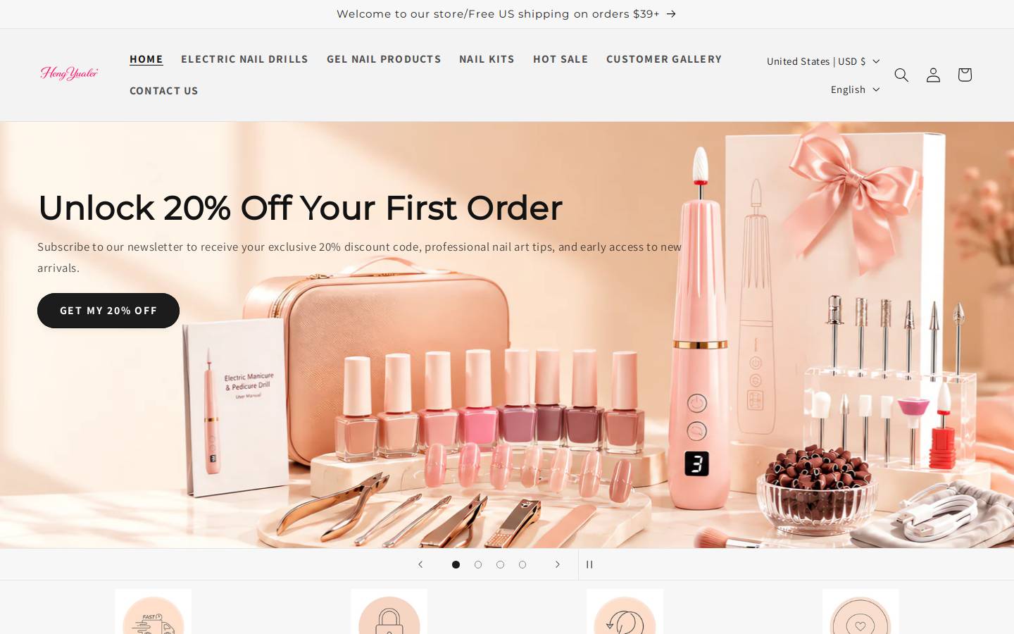 hengyuaoler.com homepage screenshot