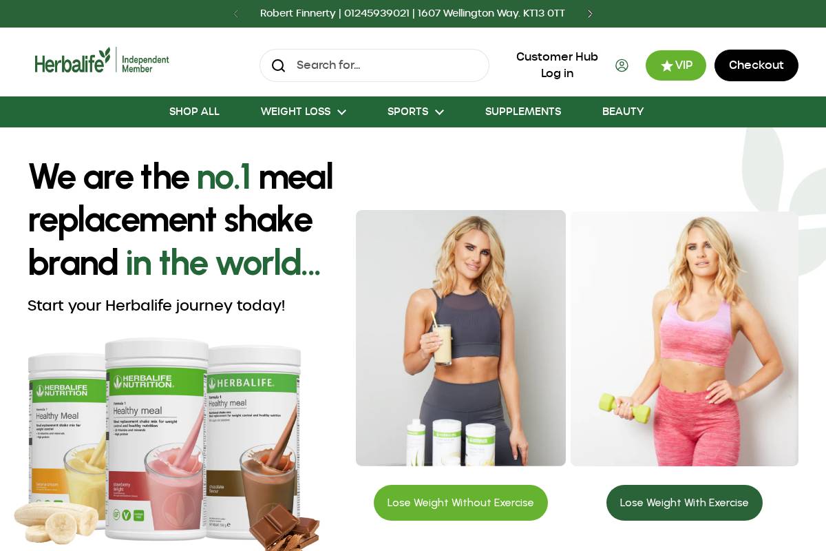 herbalplan.com homepage screenshot