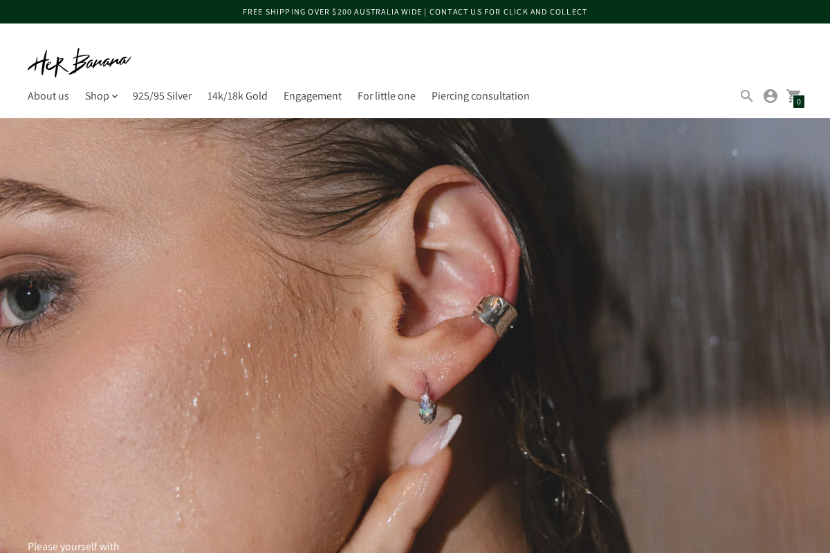 herbanana.com homepage screenshot