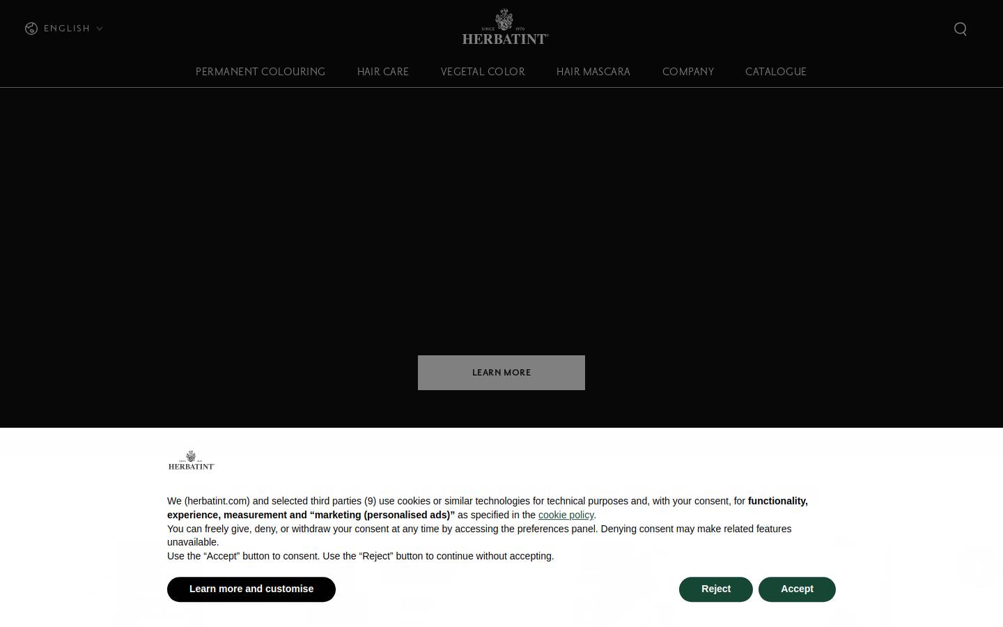 herbatint.com homepage screenshot