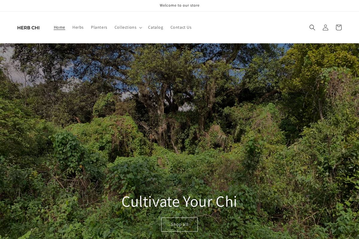 herbchi.com homepage screenshot