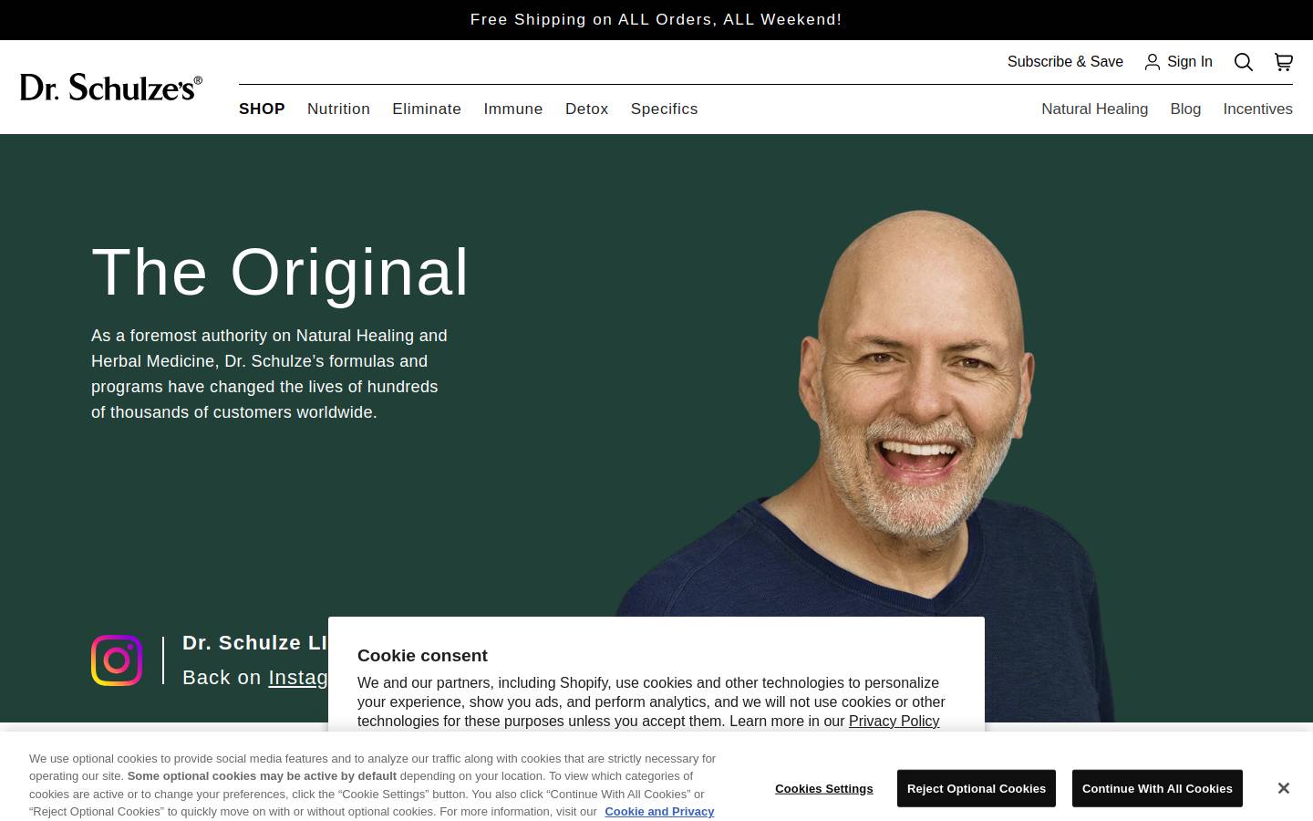 ABP homepage screenshot