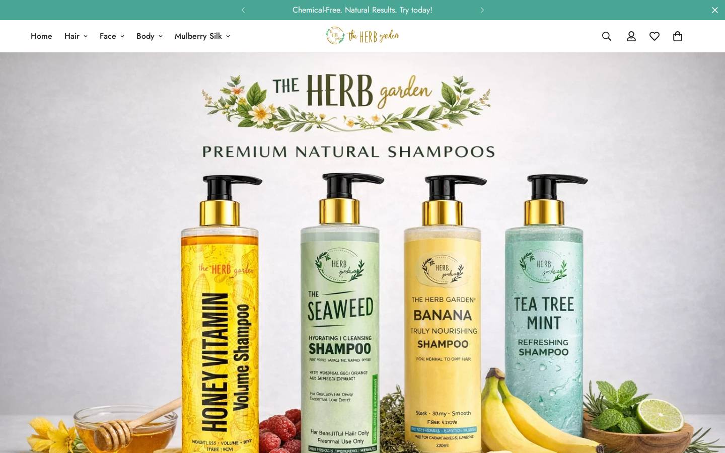herbgardenstore.com homepage screenshot