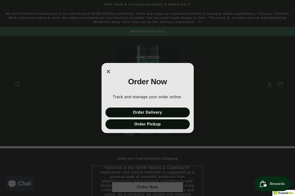 herbheads.org homepage screenshot