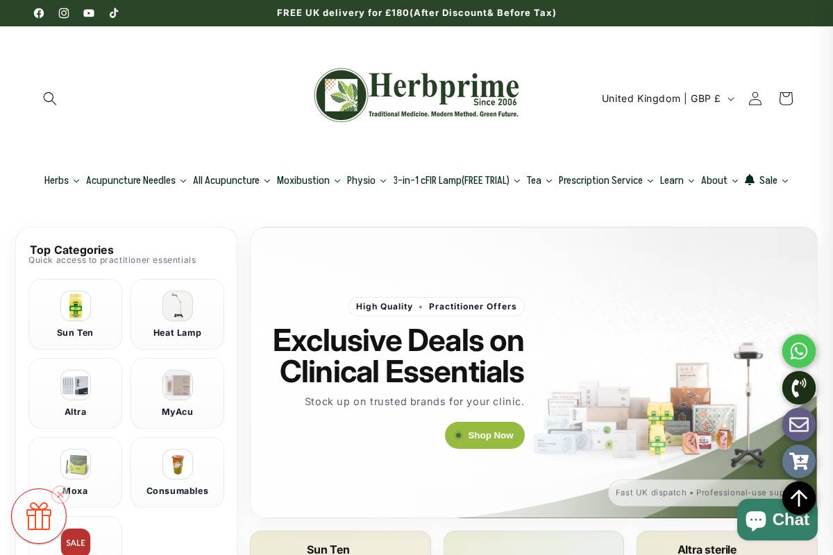 herbprime.com homepage screenshot