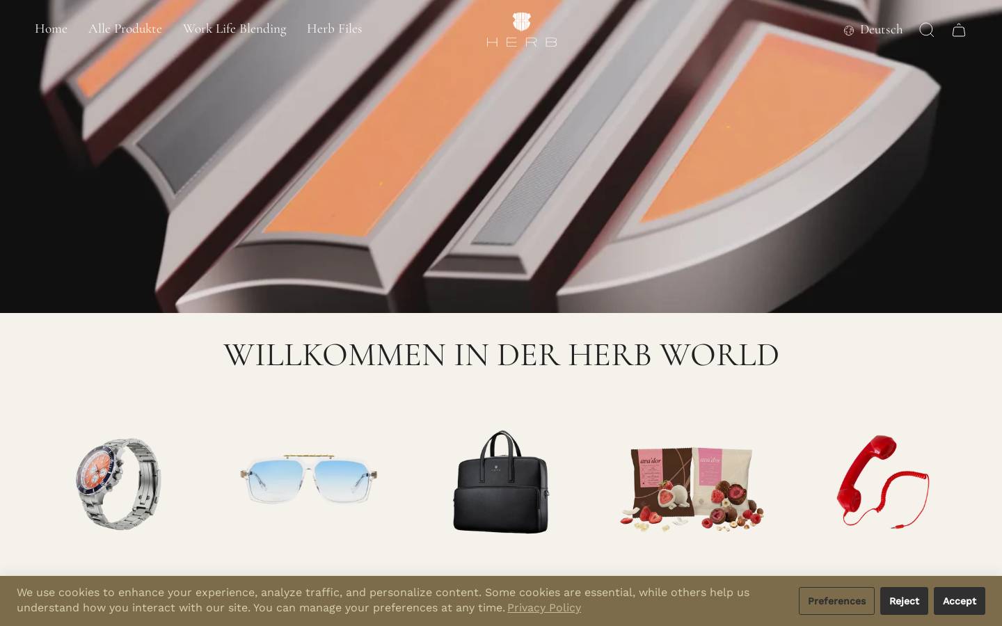 herbworld.com homepage screenshot