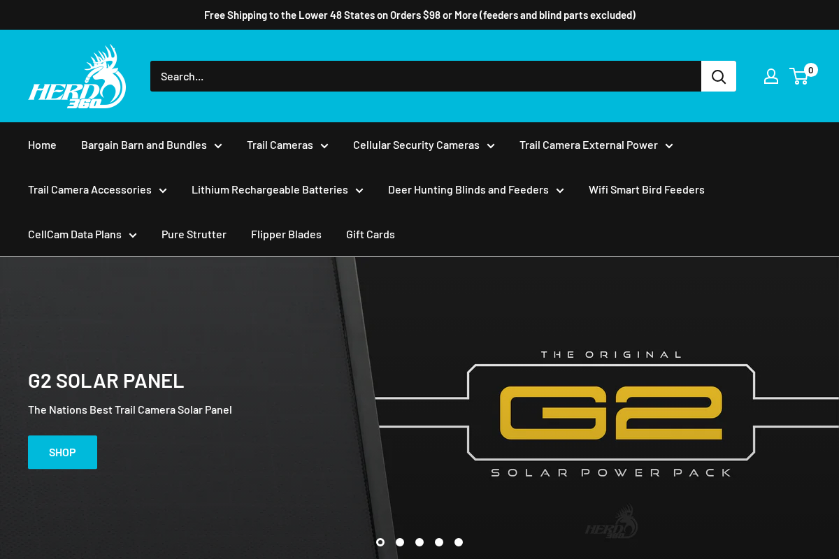 Herd 360® homepage screenshot