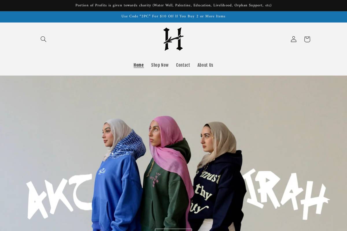 hereafter-akhirah.com homepage screenshot