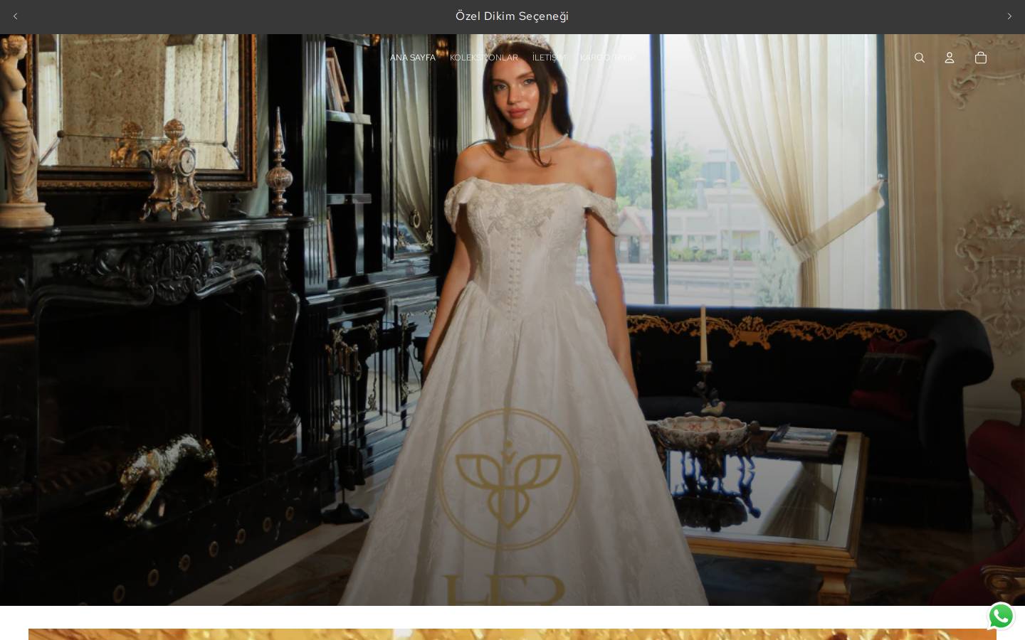 herhautecouture.com homepage screenshot