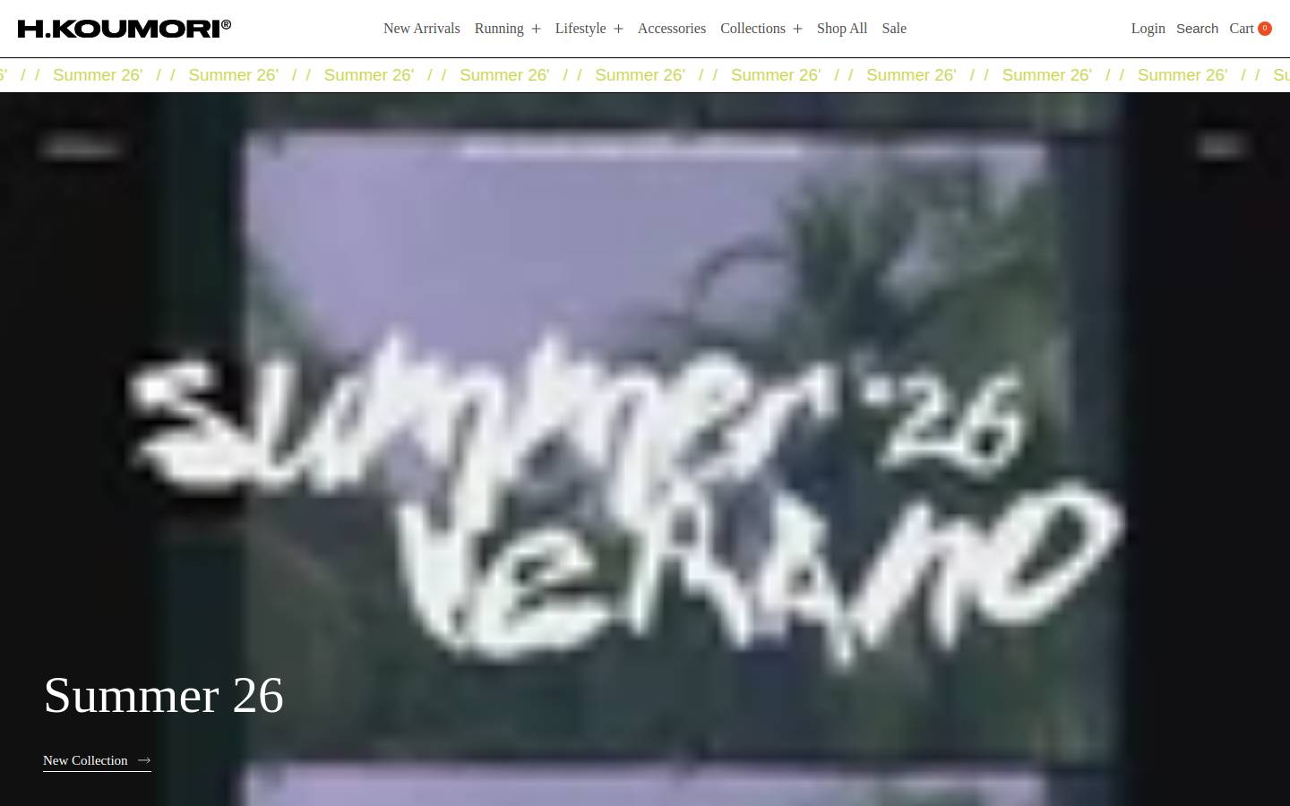 hermanoskoumori.com homepage screenshot