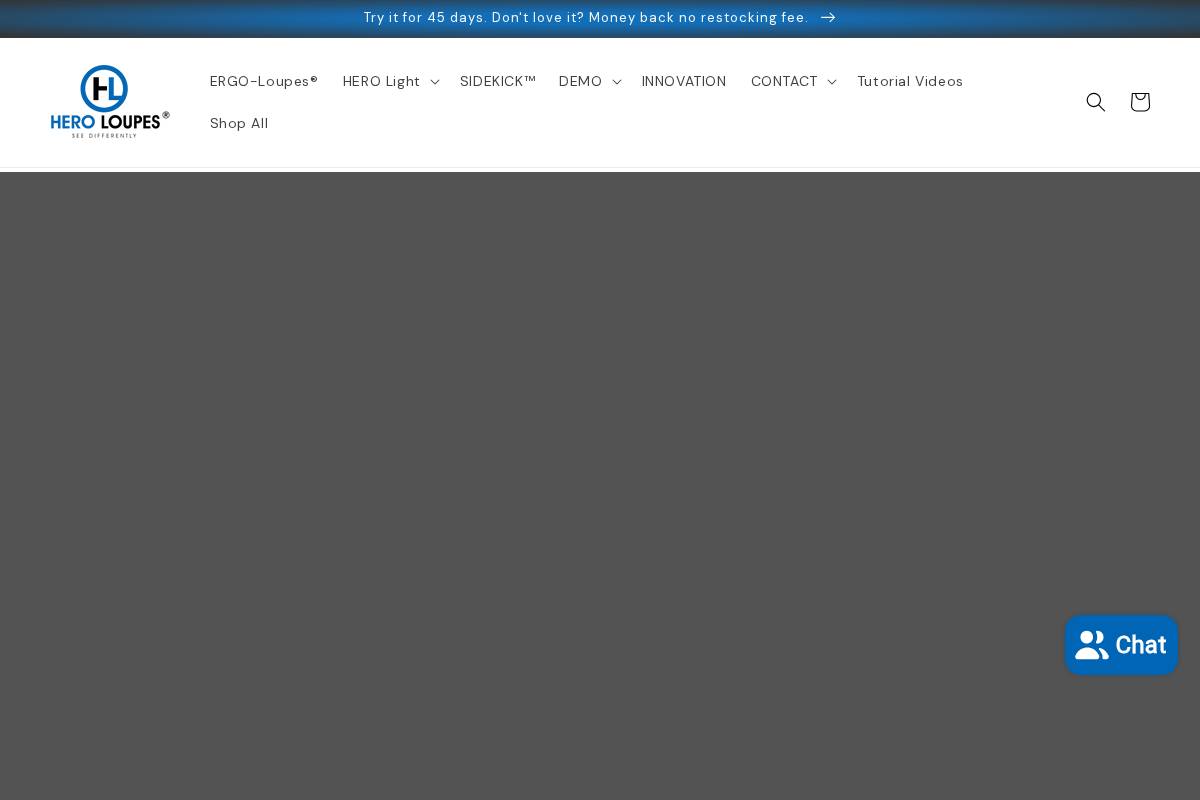 heroloupes.com homepage screenshot