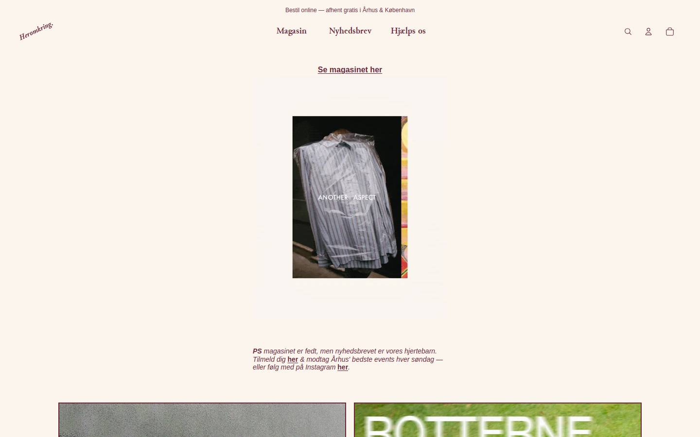 heromkring.dk homepage screenshot