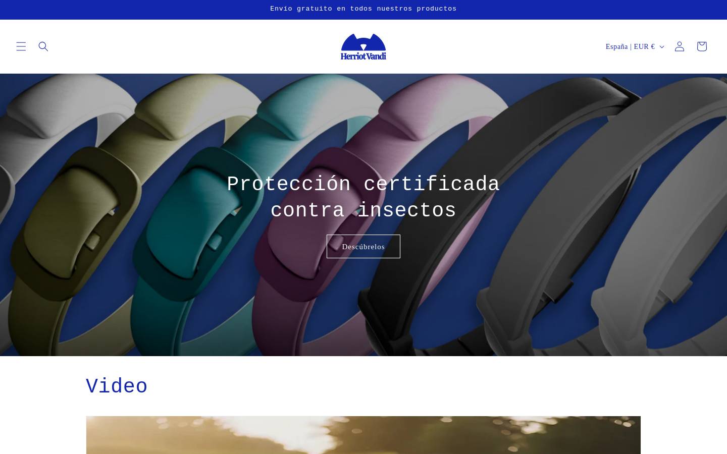 herriotvandi.com homepage screenshot
