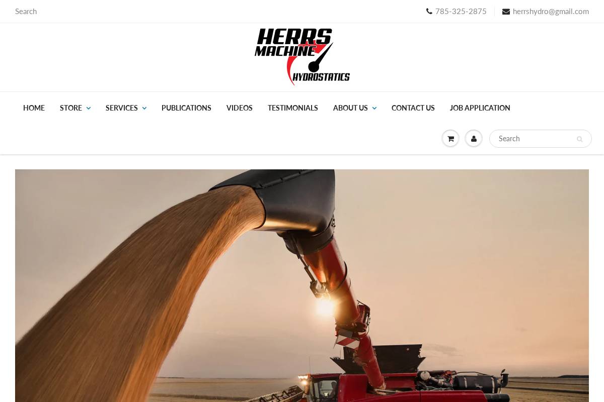 herrshydro.com homepage screenshot