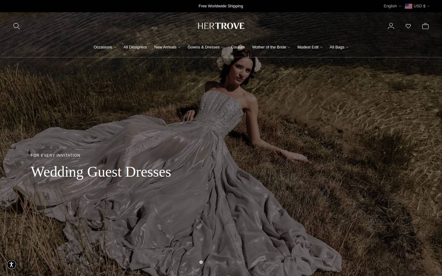 hertrove.com homepage screenshot