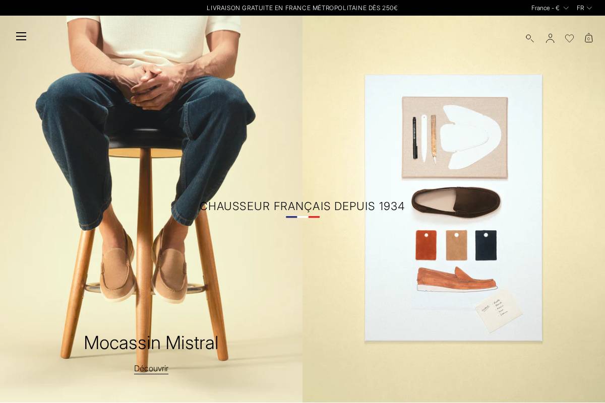 Heschung homepage screenshot