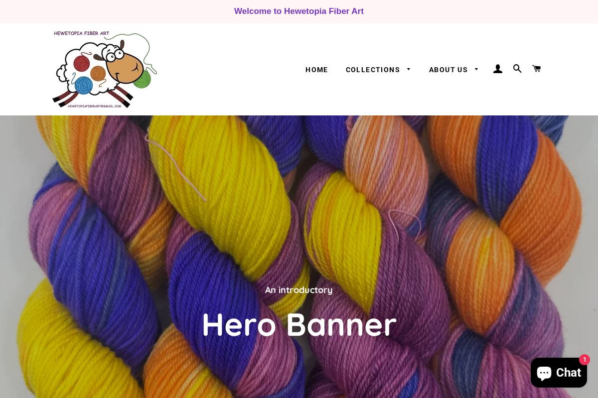 hewetopiafiberart.com homepage screenshot