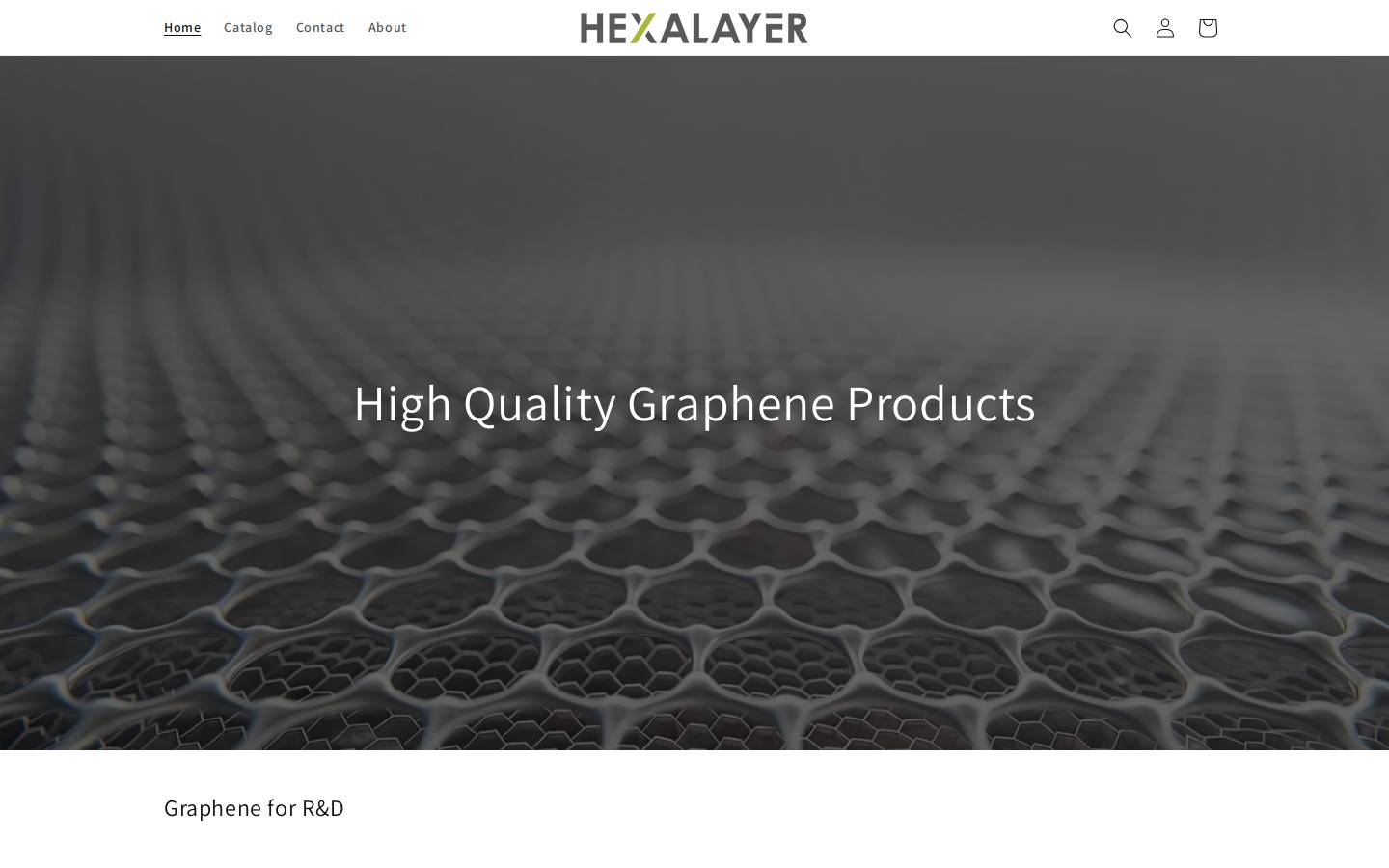 hexalayer.com homepage screenshot