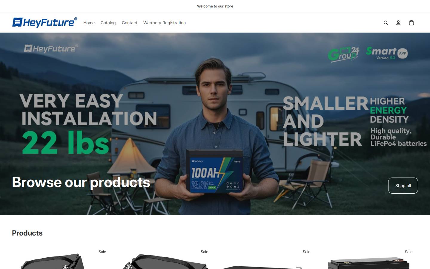 heyfuturepower.com homepage screenshot