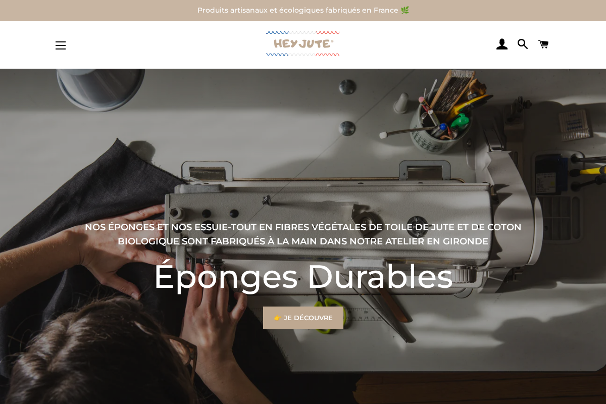 HeyJute® homepage screenshot