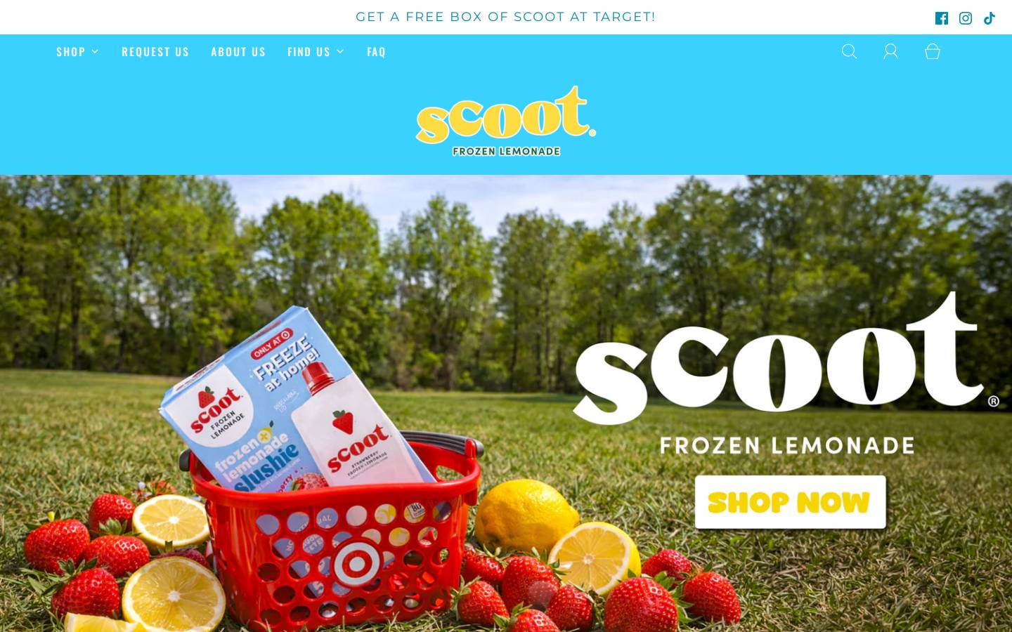 heyscoot.com homepage screenshot