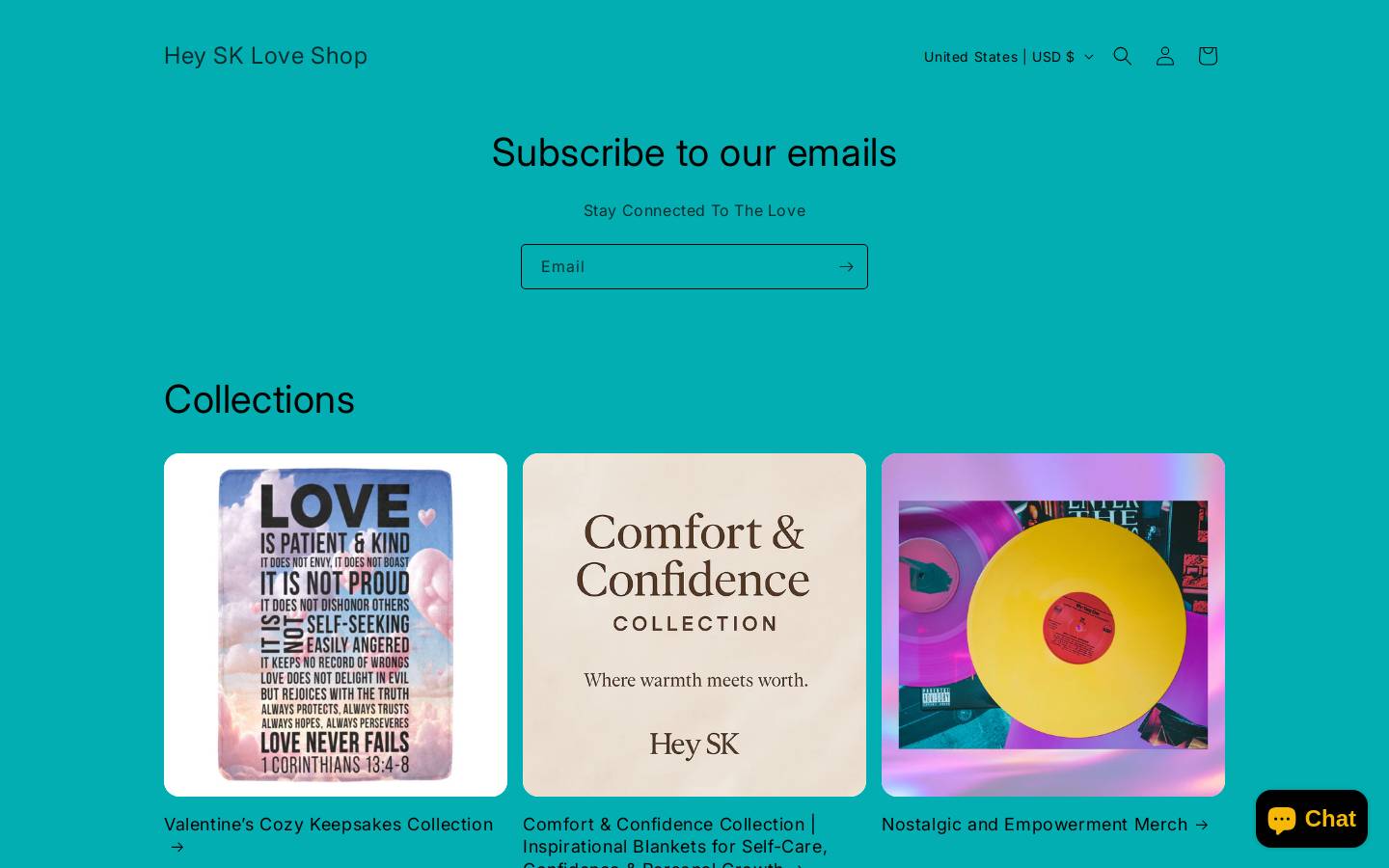 heyskloveshop.com homepage screenshot